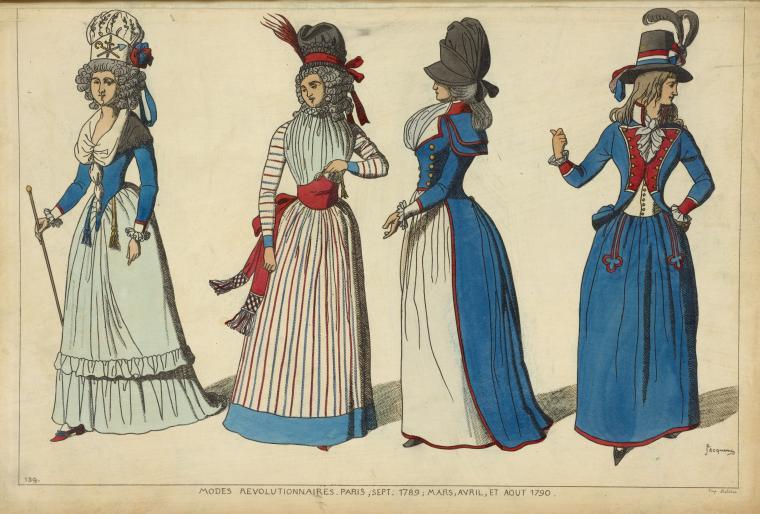 フランス革命期のファッション（政治と衣服）
